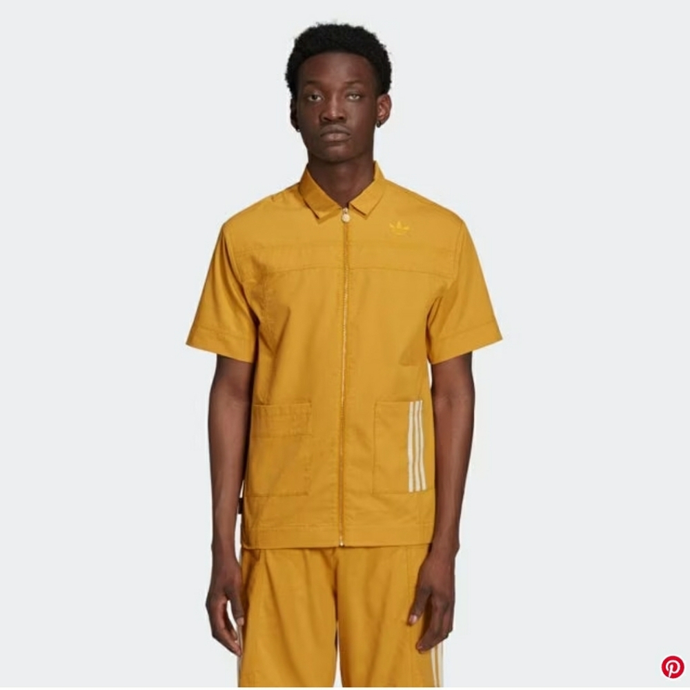 Yara Shahidi Seersucker Shirt & Shorts SET unisex - Picture 2 of 16